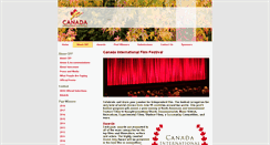 Desktop Screenshot of canadafilmfestival.com